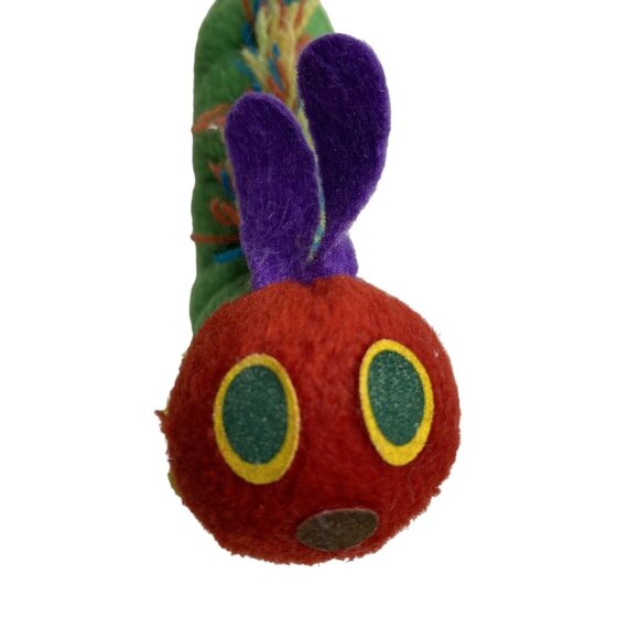 Vintage Eric Carle Very Hungry Caterpillar Plush Stuffed Animal 7" Travel Size - Picture 5 of 7